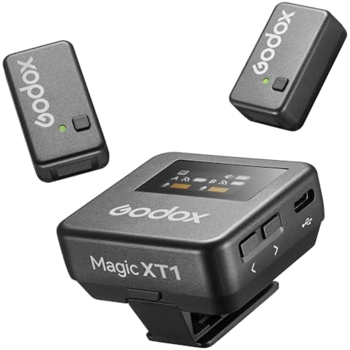 GODOX Wireless Lavalier Microphone for Cameras/iPhone/Android, Noise