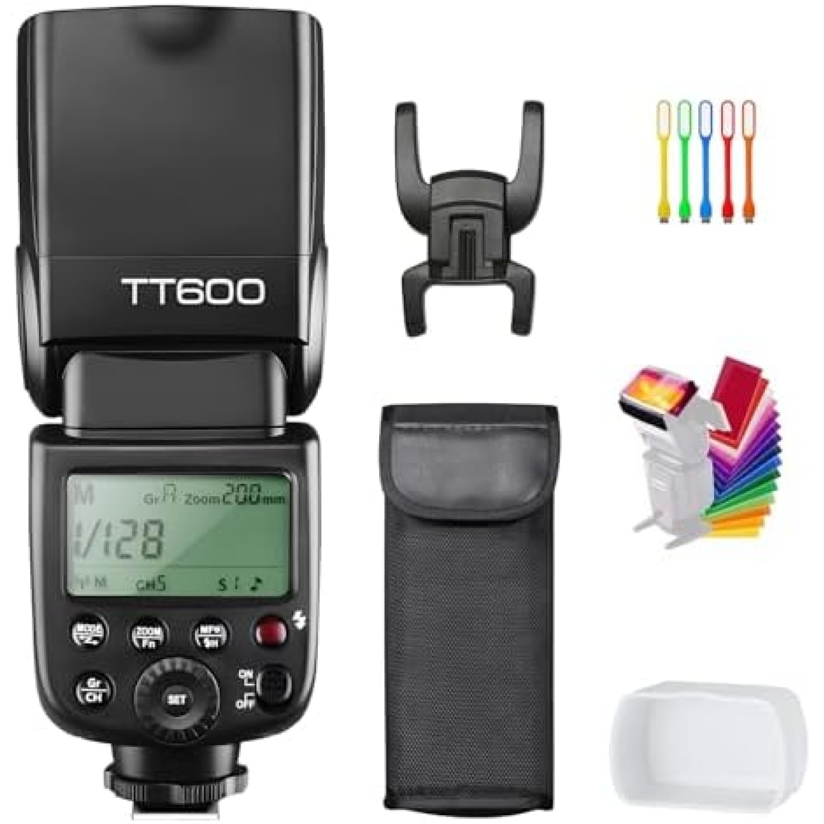 Godox TT600 2.4G Wireless Camera Flash Speedlite with Diffuser, Master/Slave