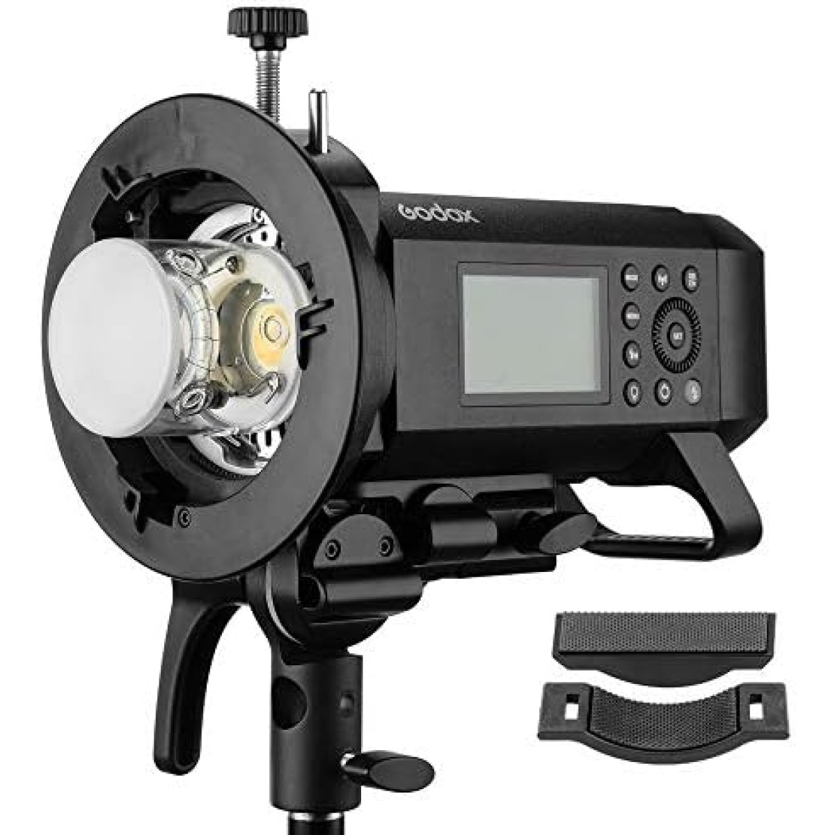 Godox S2 Speedlite Bracket for Godox AD200Pro, AD200, AD400Pro, for V1 Round