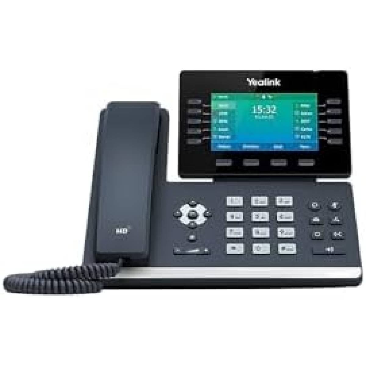 Yealink T54W IP Phone, 16 VoIP Accounts. 4.3-Inch Color Display. 802.11ac Wi-Fi